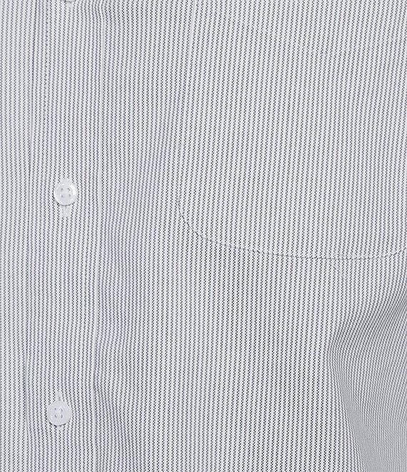 Cremieux Blue Label Micro-Stripe Oxford Long Sleeve Woven Shirt Product Image