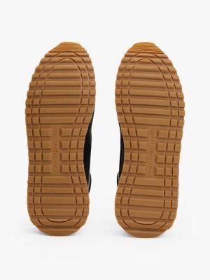 Leather-Mix Runner Sneaker Product Image