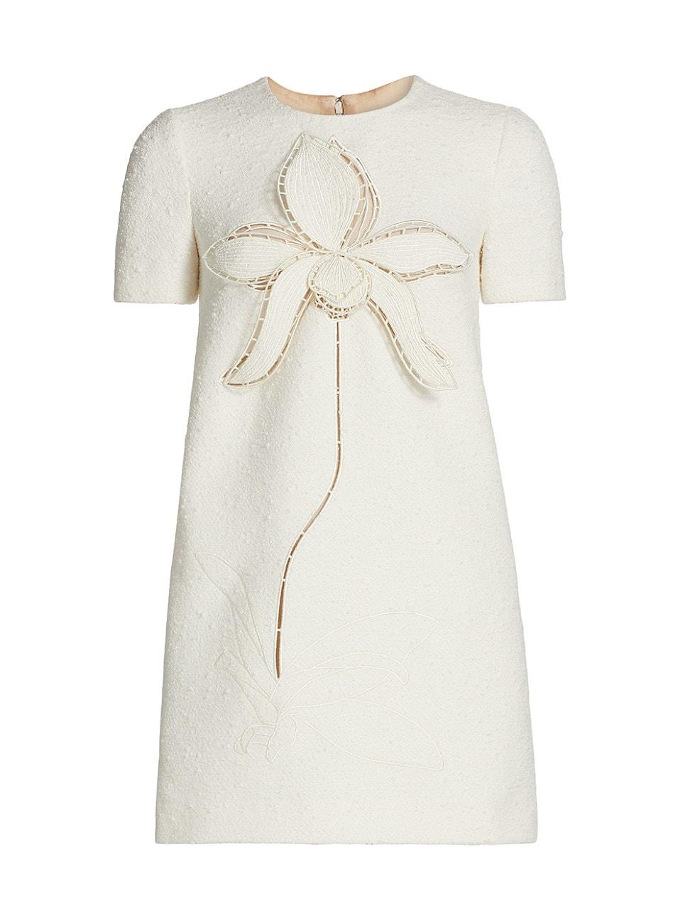 Womens Tweed Shift Minidress Product Image