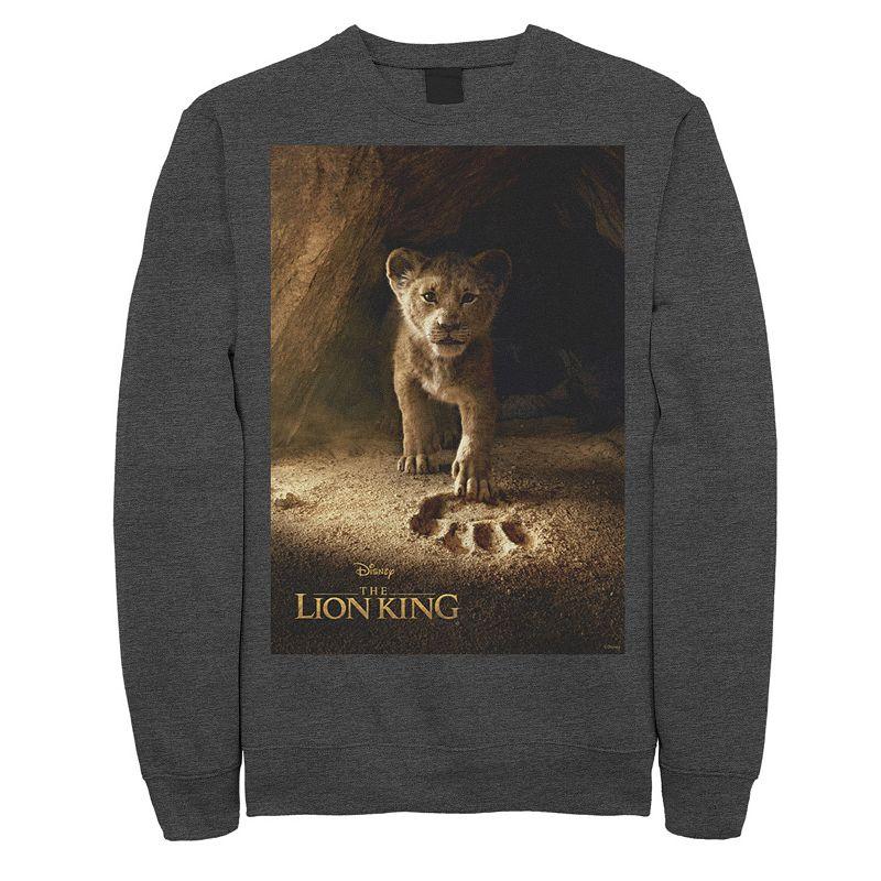 Disney's The Lion King Men's Simba Paw Live Action Movie Sweatshirt,  Product Image