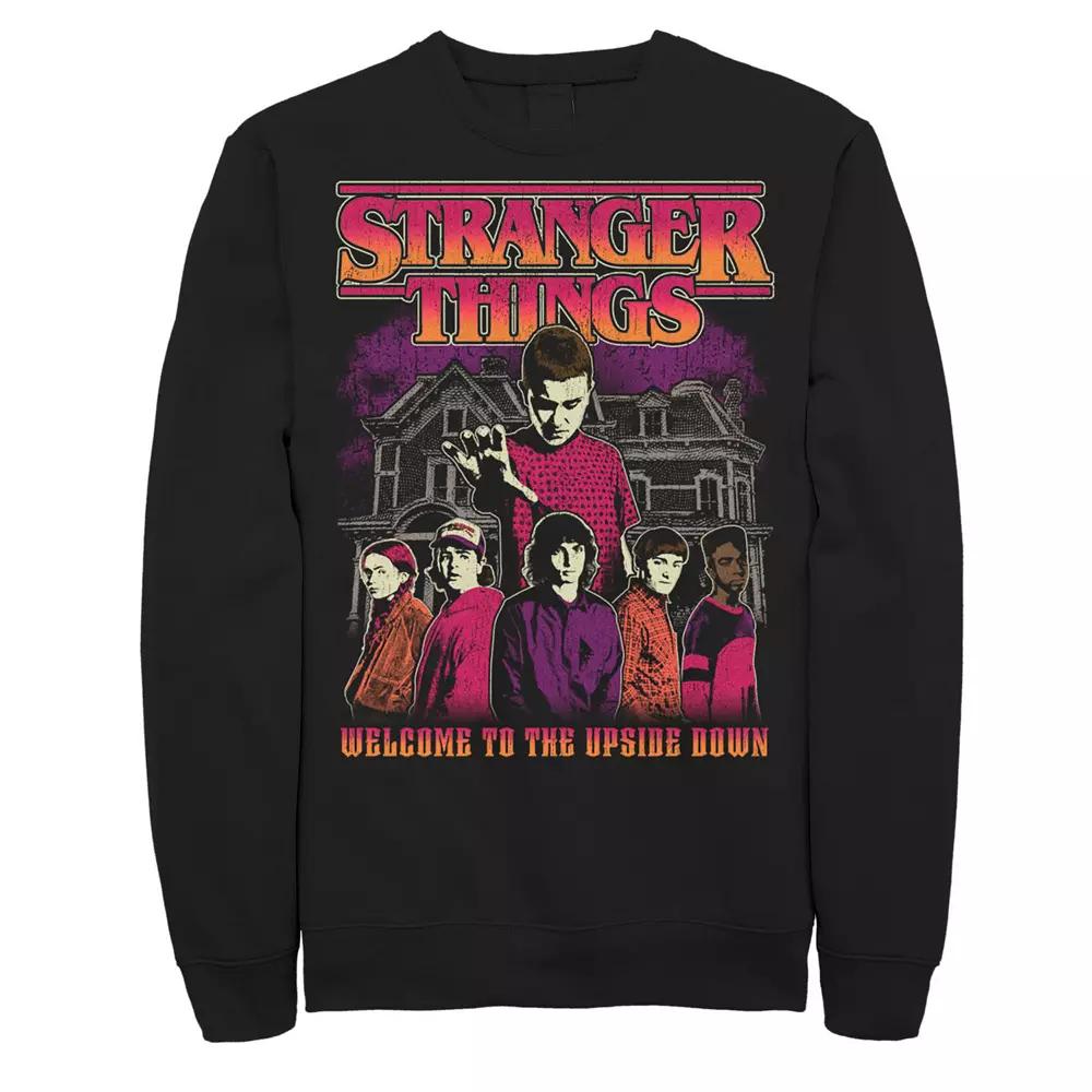 Men's Stranger Things Elevens Power And Crew Sweatshirt,  Product Image