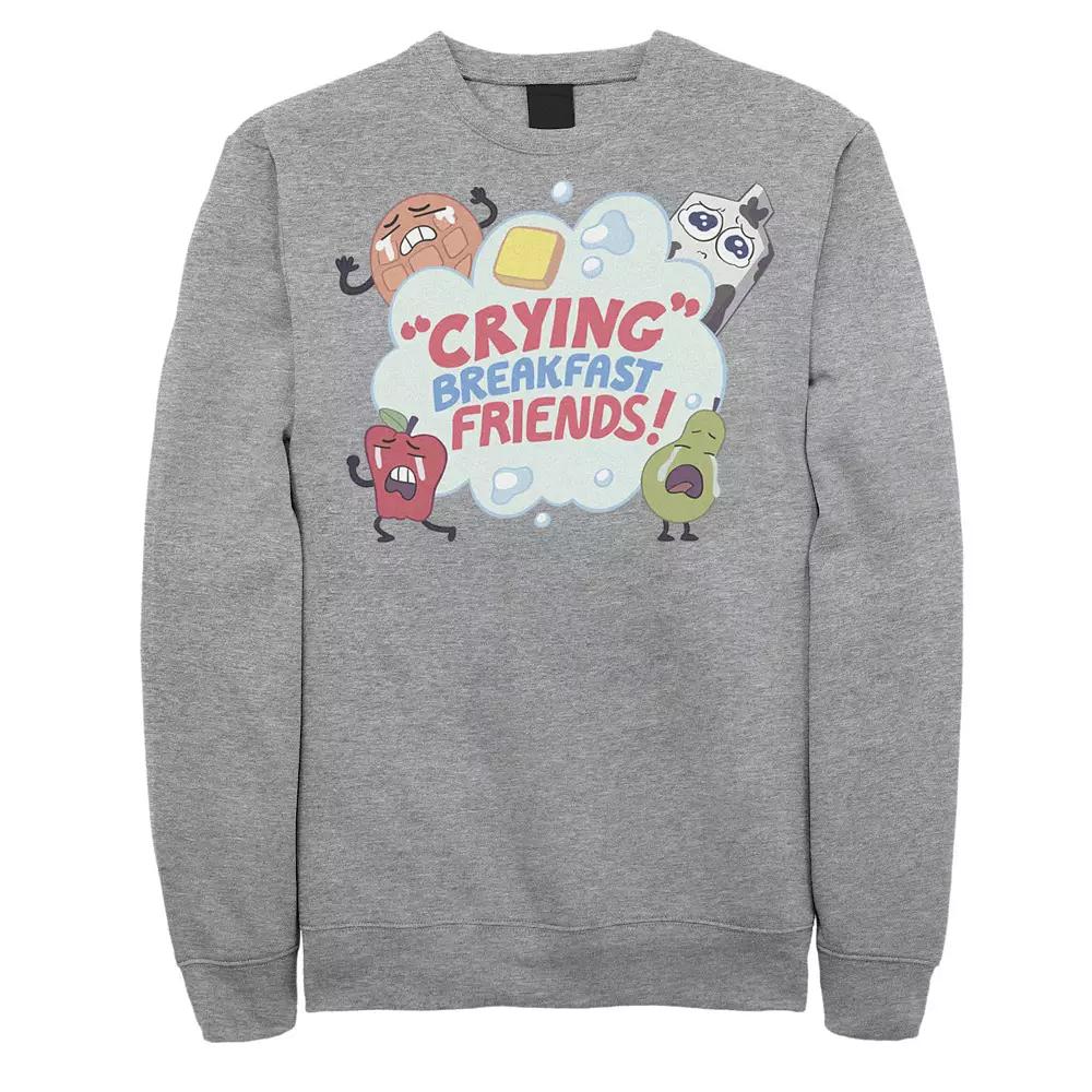 Men's Cartoon Network Steven Universe "Crying Breakfast Friends" Sweatshirt,  Product Image