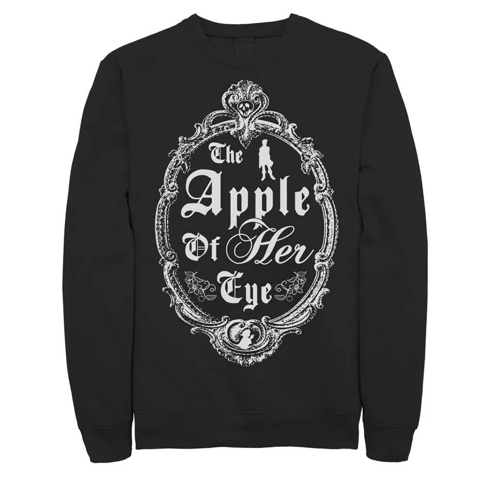 Disney's Snow White Men's Apple Of Her Eye Mirror Art Sweatshirt,  Product Image