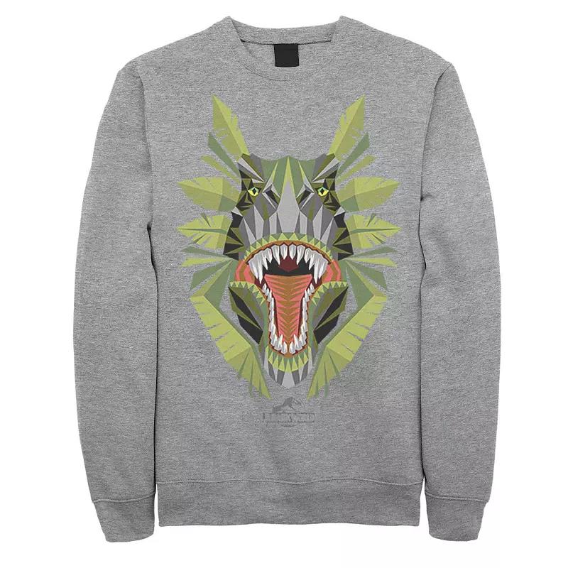 Men's Jurassic World Tikisaur Leaf Face Roar Fleece Pullover,  Product Image