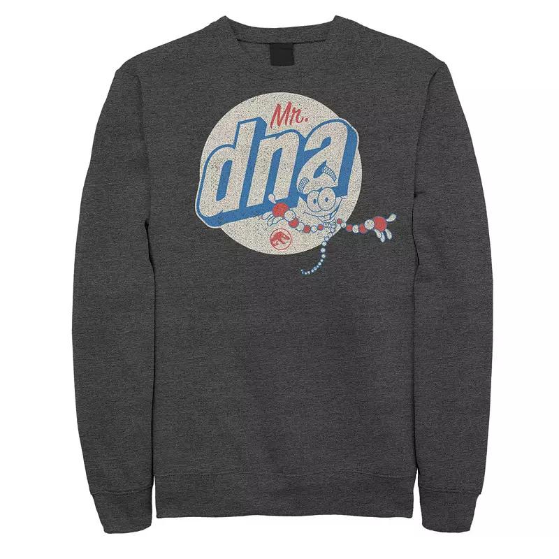 Men's Jurassic World Vintage Mr. DNA Logo Sweatshirt,  Product Image