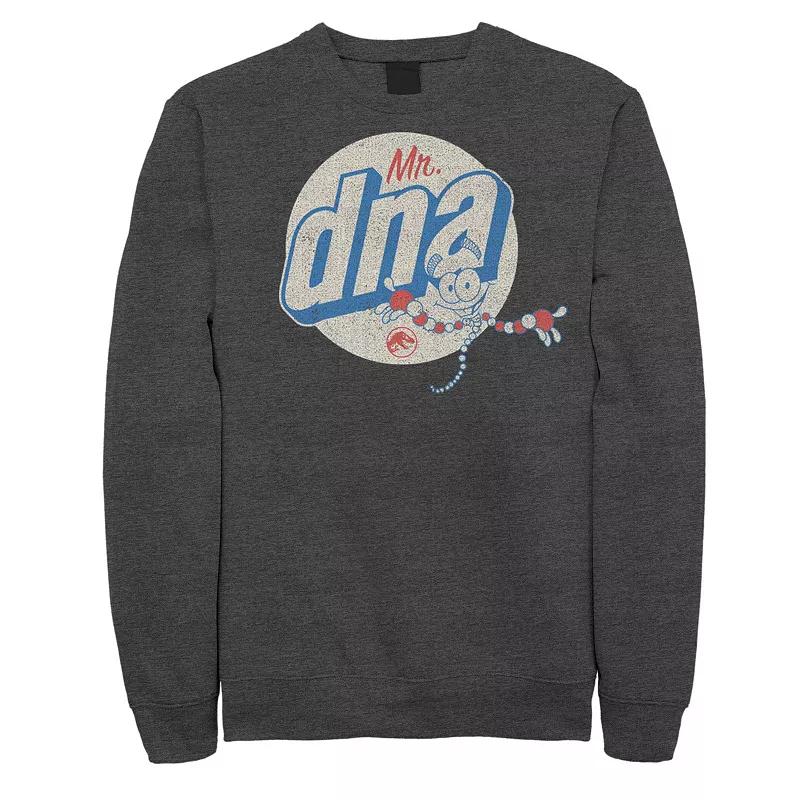 Men's Jurassic World Vintage Mr. DNA Logo Sweatshirt,  Product Image