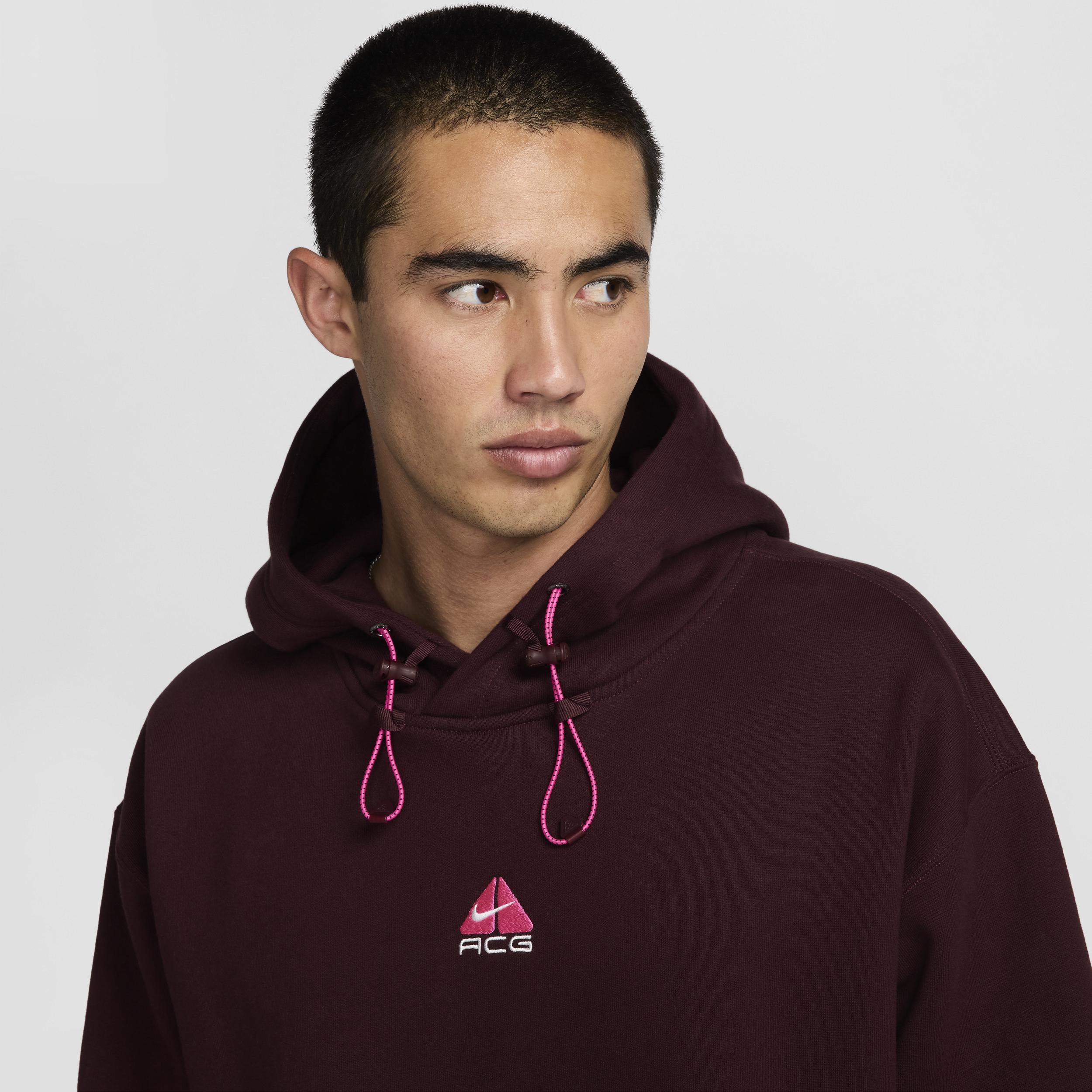 Mens Nike ACG Therma-FIT Fleece Pullover Hoodie | DH3087-652 Product Image