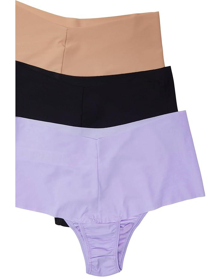 BreatheSoft Natural Rise 3-Pack Thong Product Image