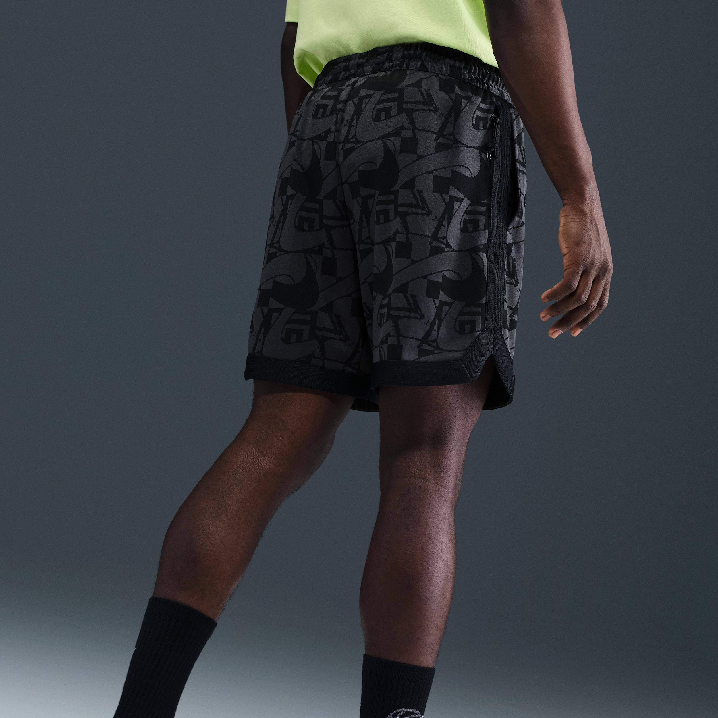 Nike Mens Giannis DNA Dri-FIT 6 Basketball Shorts | HV1905-010 Product Image