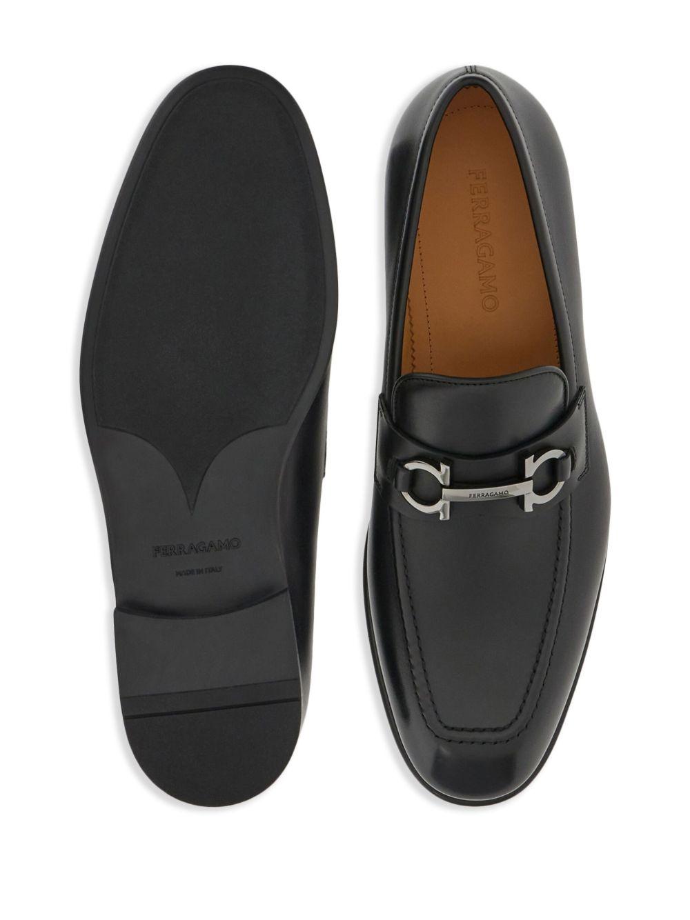 Gancini Horsebit leather loafers Product Image