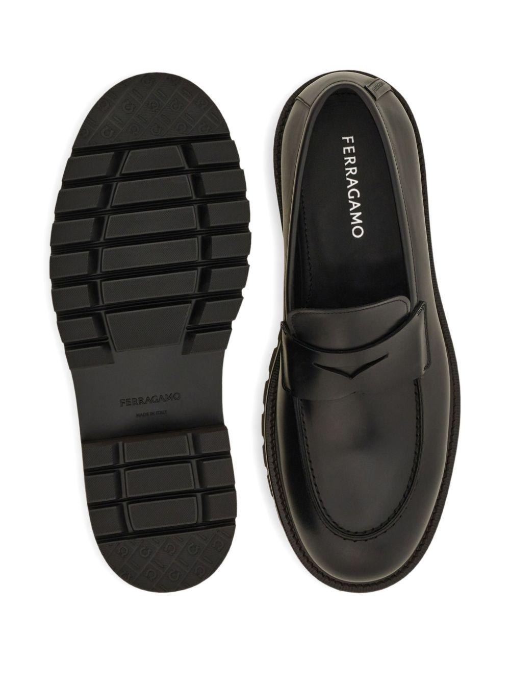 saddle-strap penny loafers Product Image