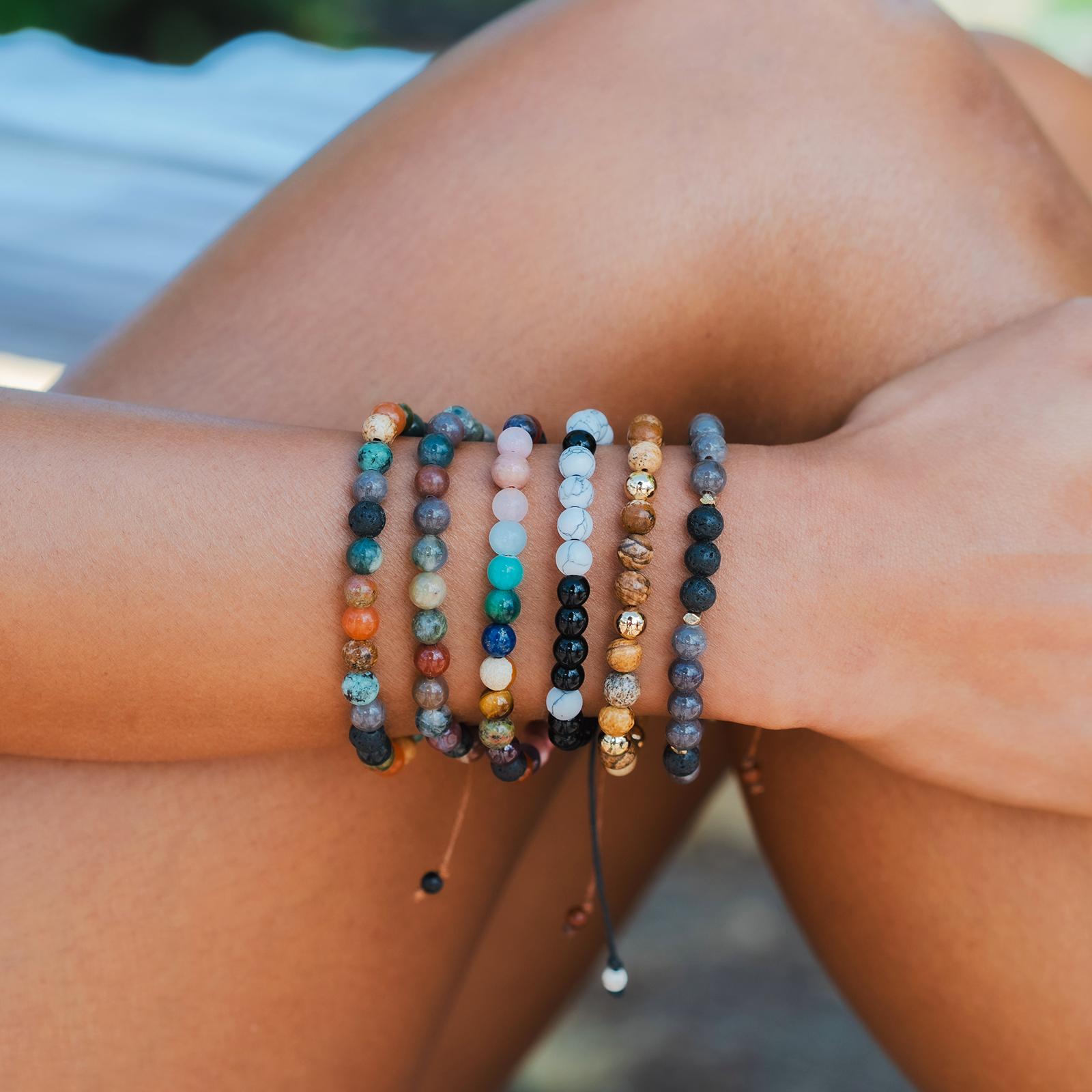 Yin Yang 6mm Healing Bracelet Product Image