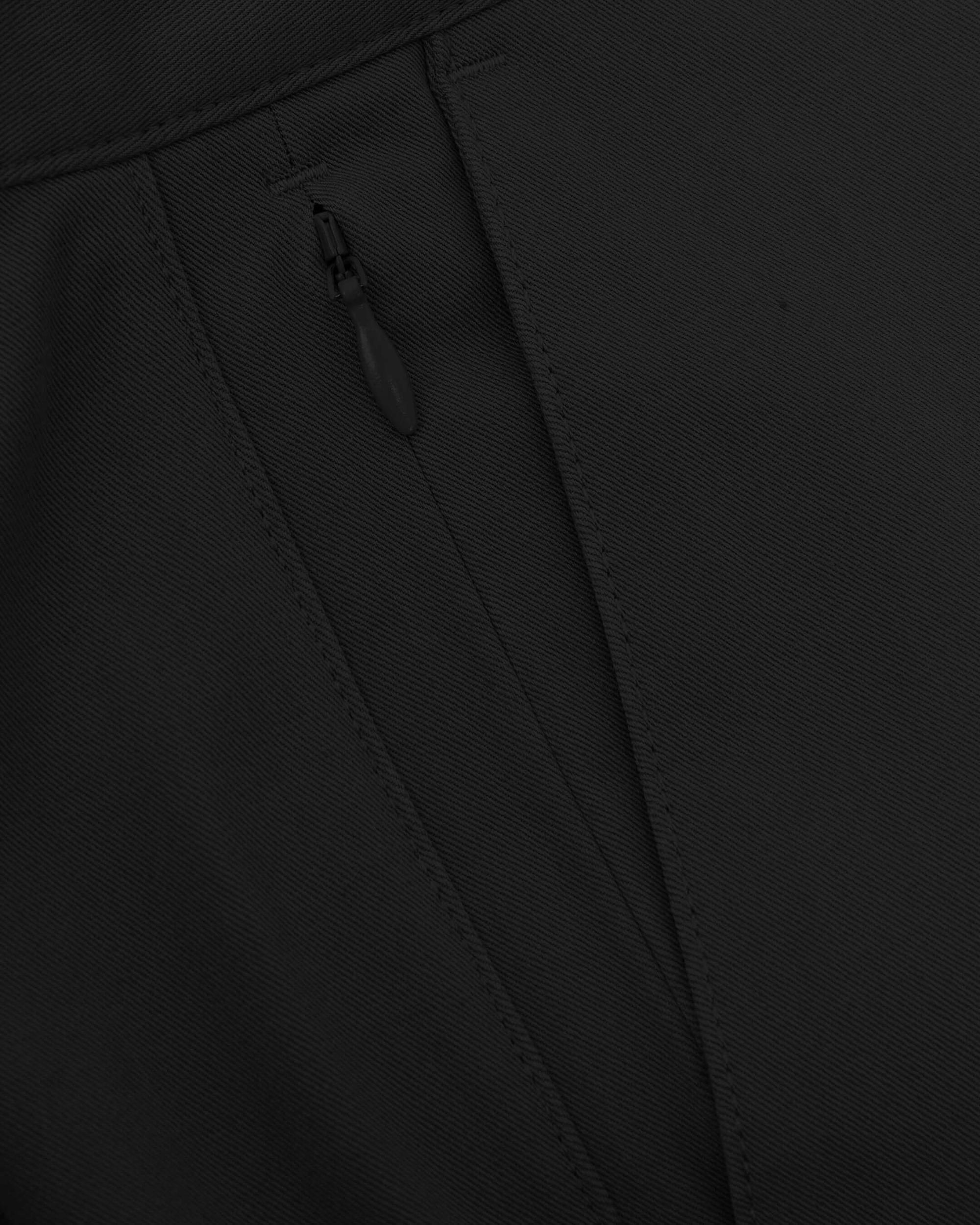Black Slim Twill Chino Pant Product Image