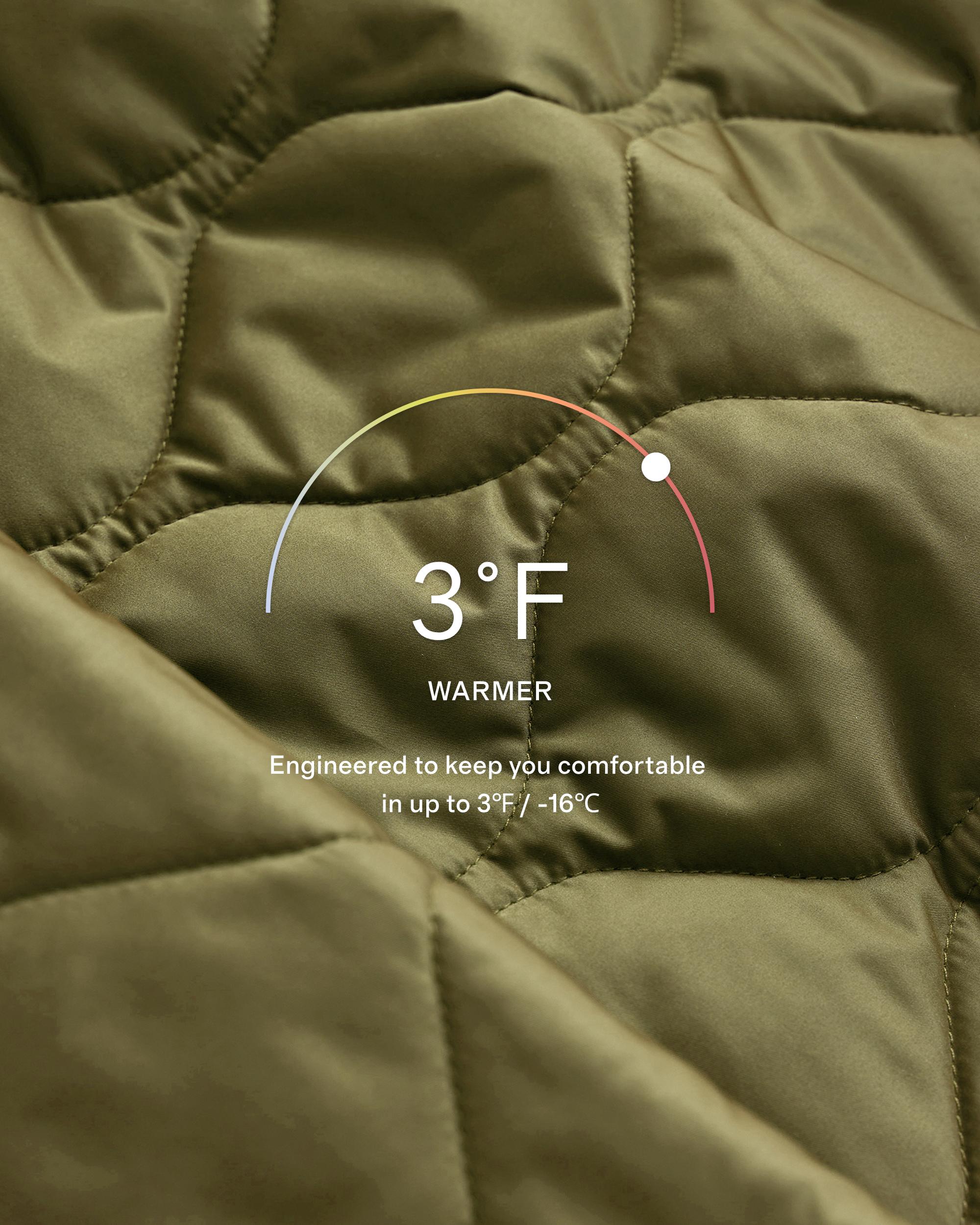 Quince | Women's Featherless Quilted Long Puffer Jacket Size XS, Nylon Product Image