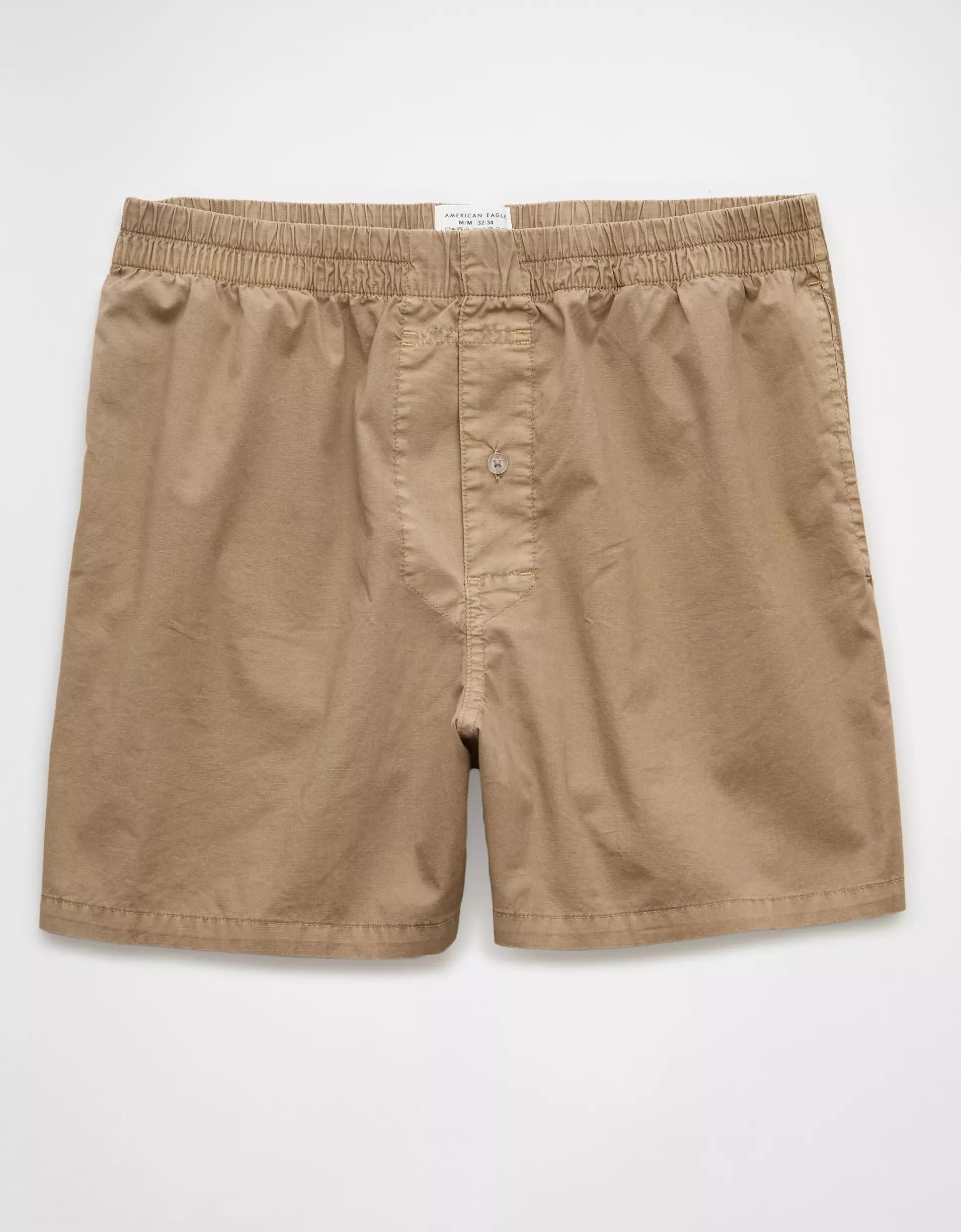 AEO Men's Poplin Pocket Boxer Short Product Image