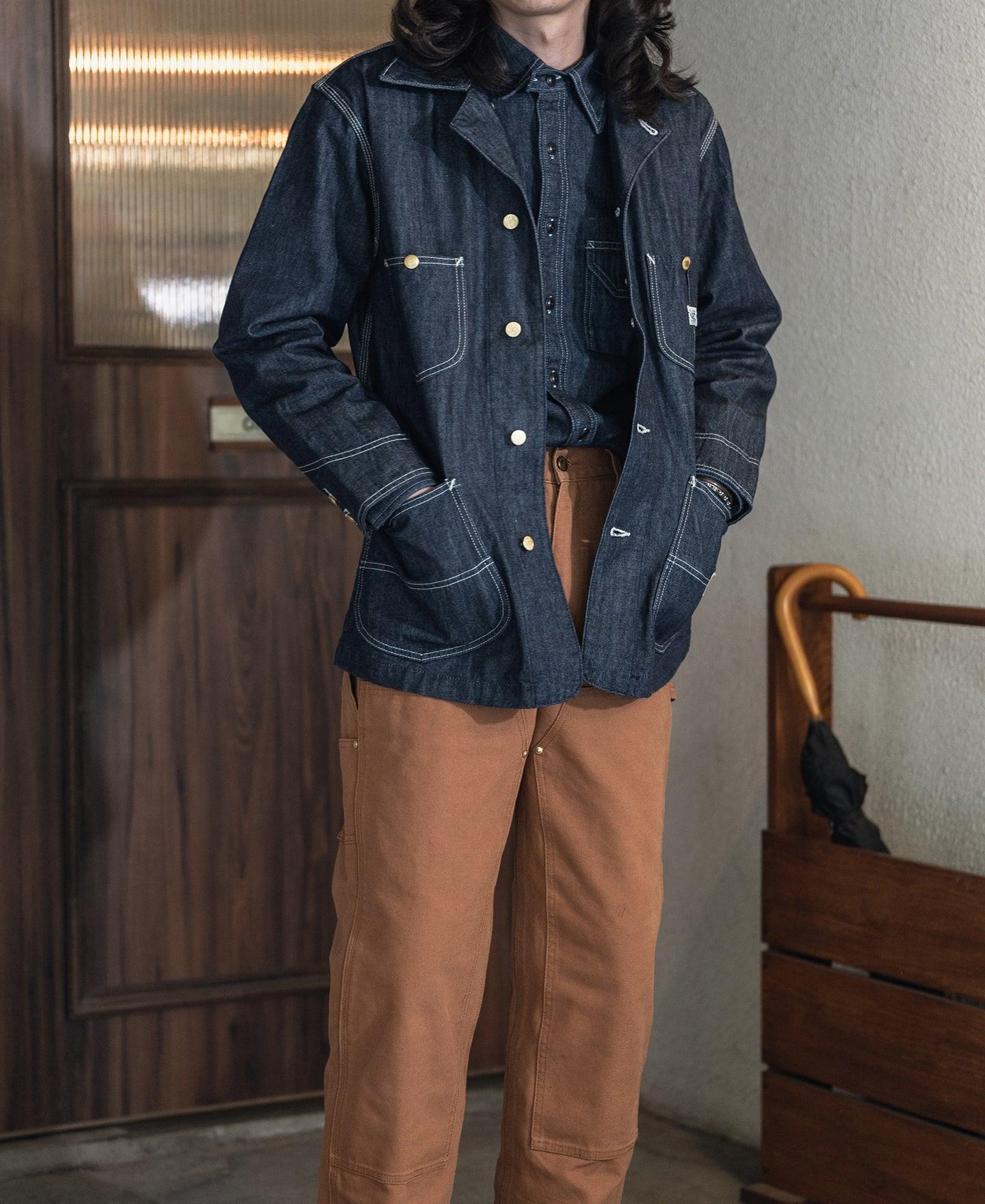 1936 91-J Railroad Work Denim Jacket Product Image