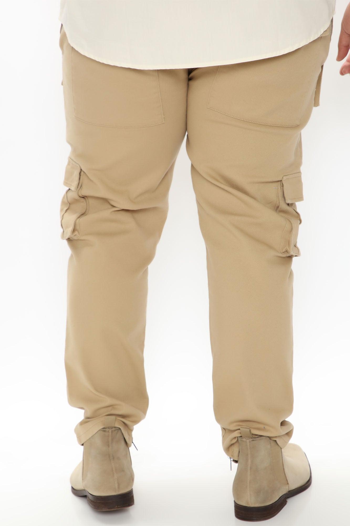 Hunter Slim Cargo Pants - Khaki Product Image