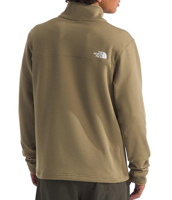 The North Face Cedar Trail Grid Long Sleeve 1/4 Zip Fleece Pullover Product Image