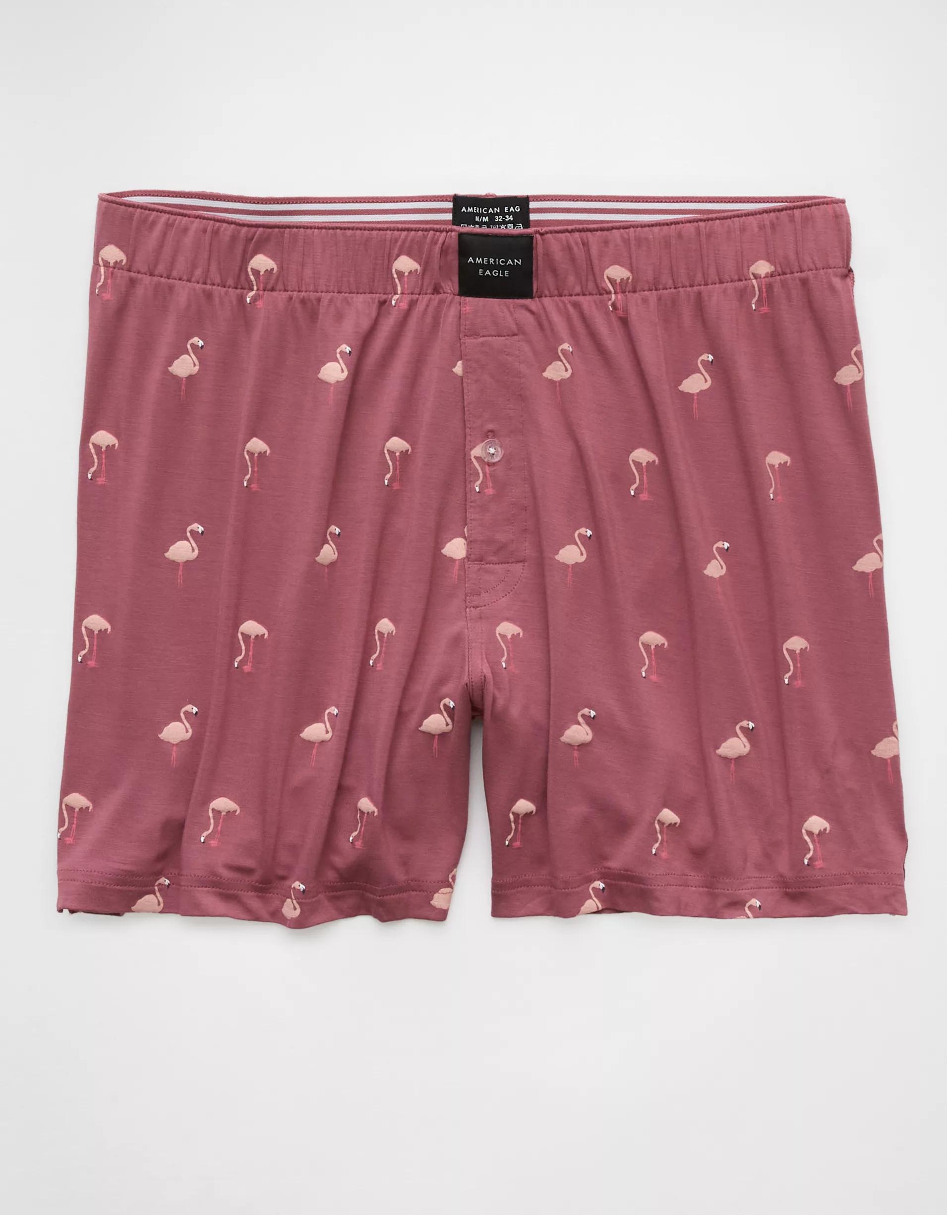 AEO Men's Snoopy Coffee 4.5" Ultra Soft Boxer Brief Product Image