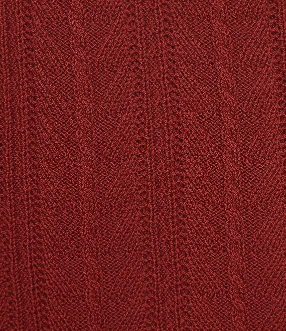 Murano Performance Textured Long Sleeve Turtleneck Sweater Product Image