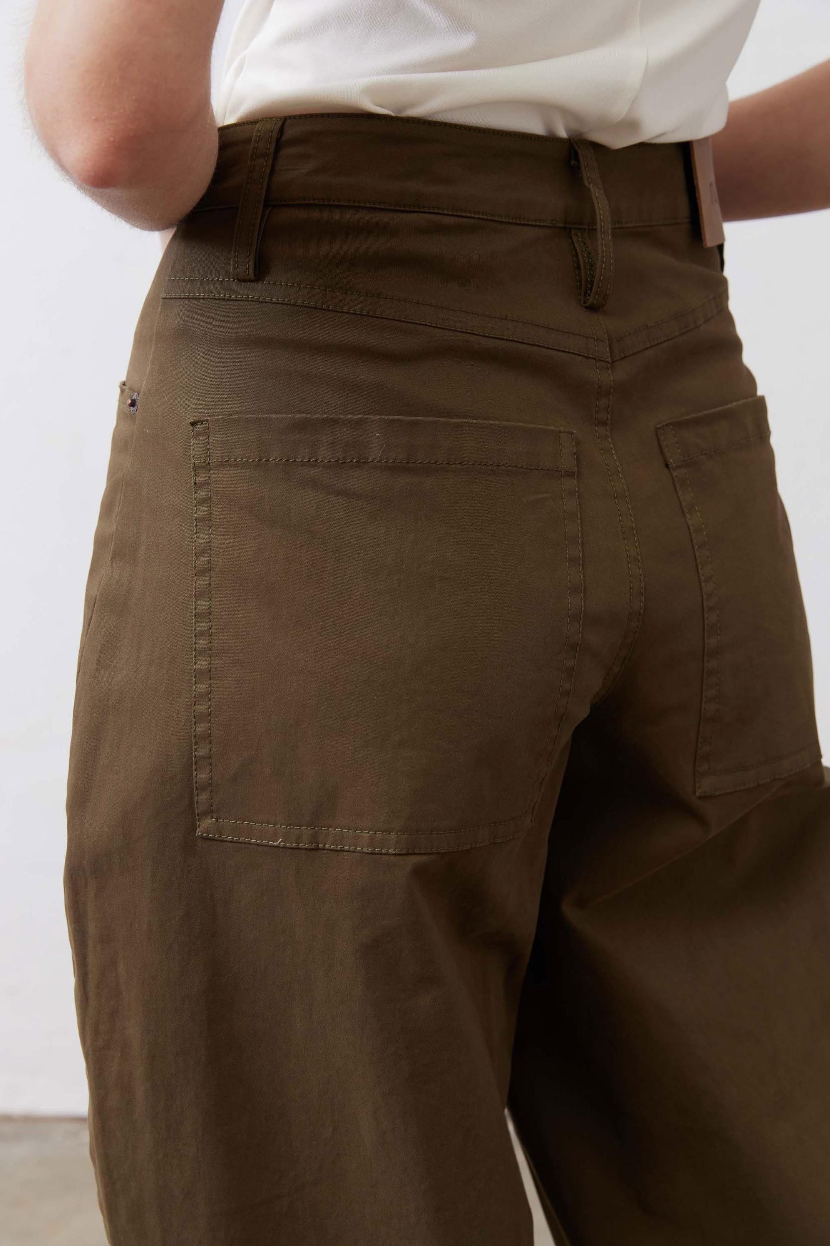 The Slouchy Soft Twill Pants Product Image