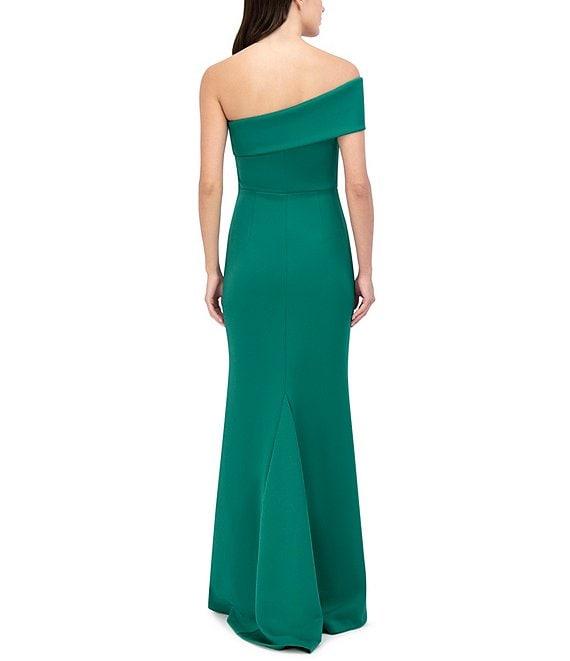 Eliza J Stretch Off-the-Shoulder Sleeveless Gown Product Image