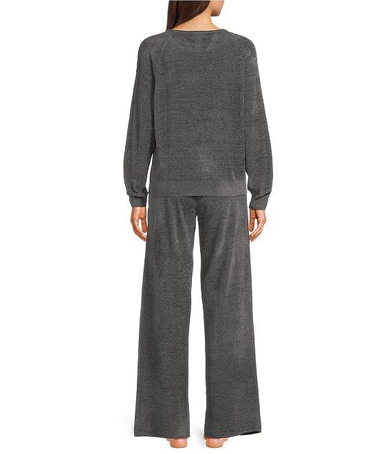 Barefoot Dreams Cozychic Ultra Lite® Jersey Pullover & Wide-Leg Pant Lounge Set Product Image