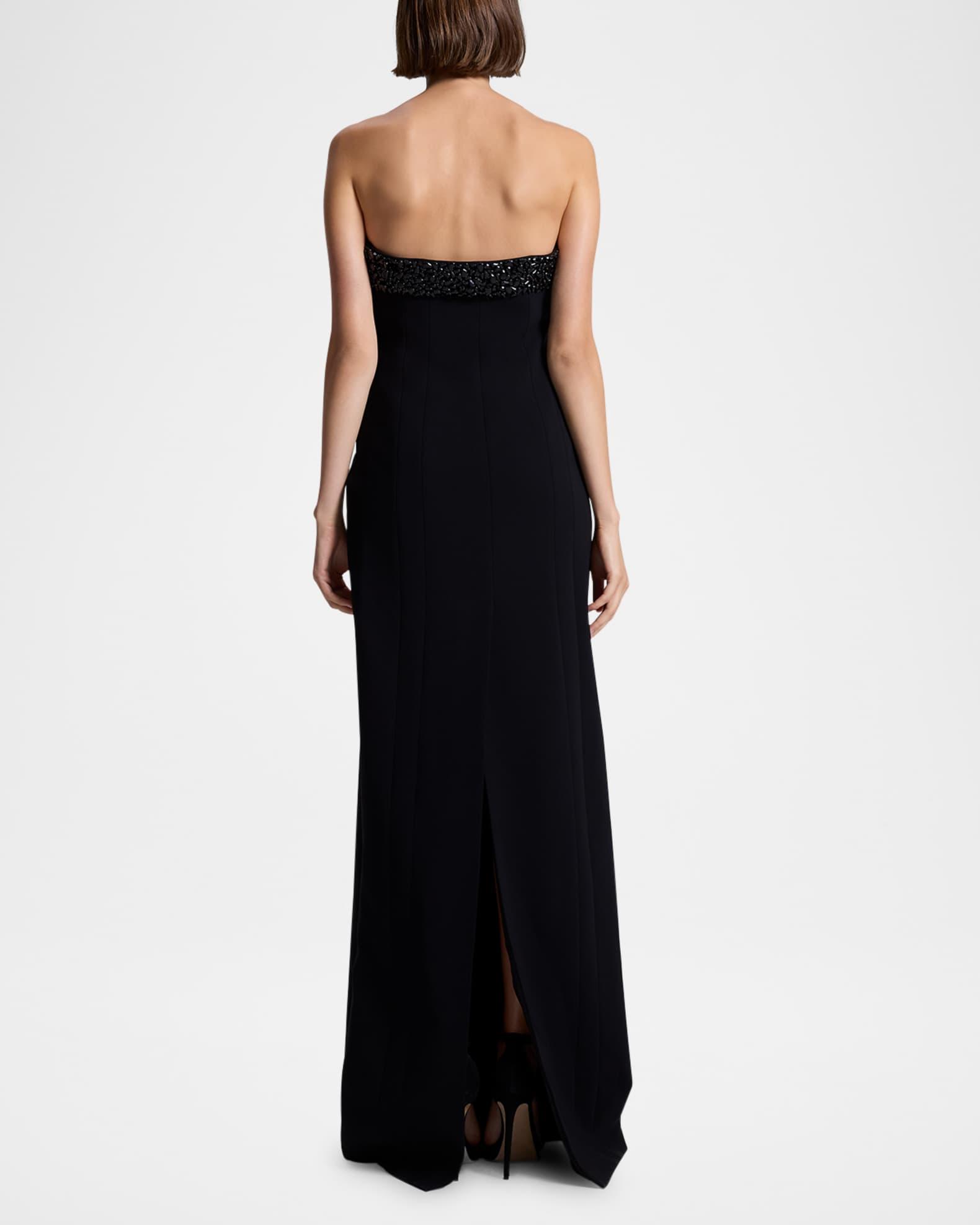 Elizabeth Embellished Strapless Gown Product Image