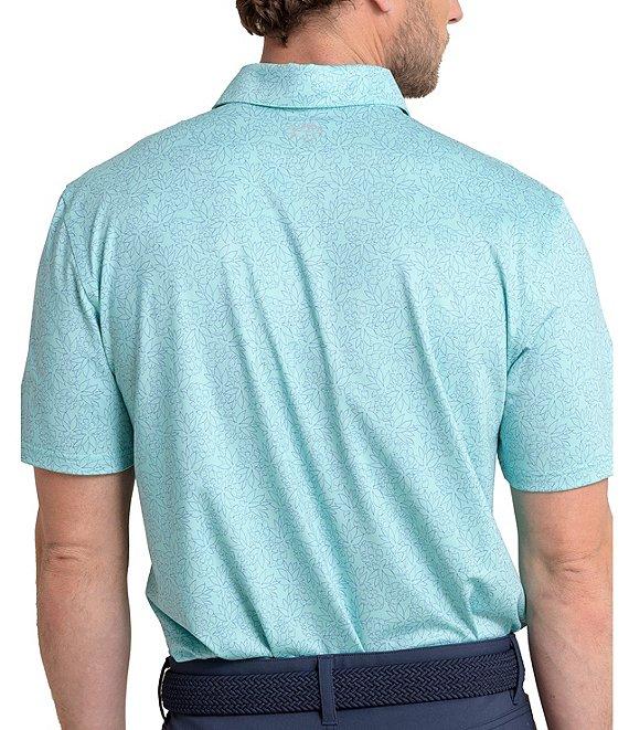 Southern Tide Driver Pineapple Paradise Printed Short Sleeve Polo Shirt Product Image