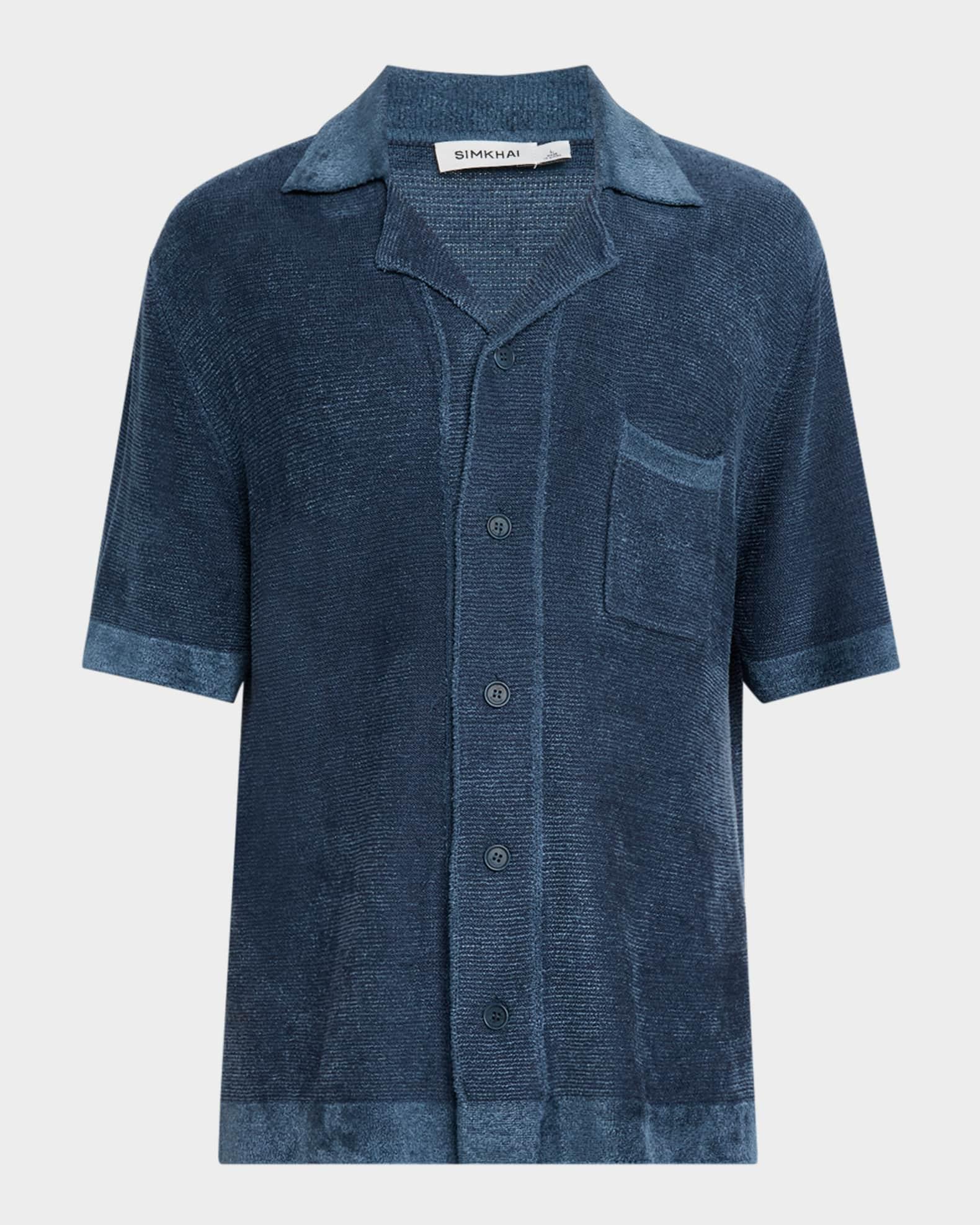 Men's Ozzie Terry Knit Camp Shirt Product Image