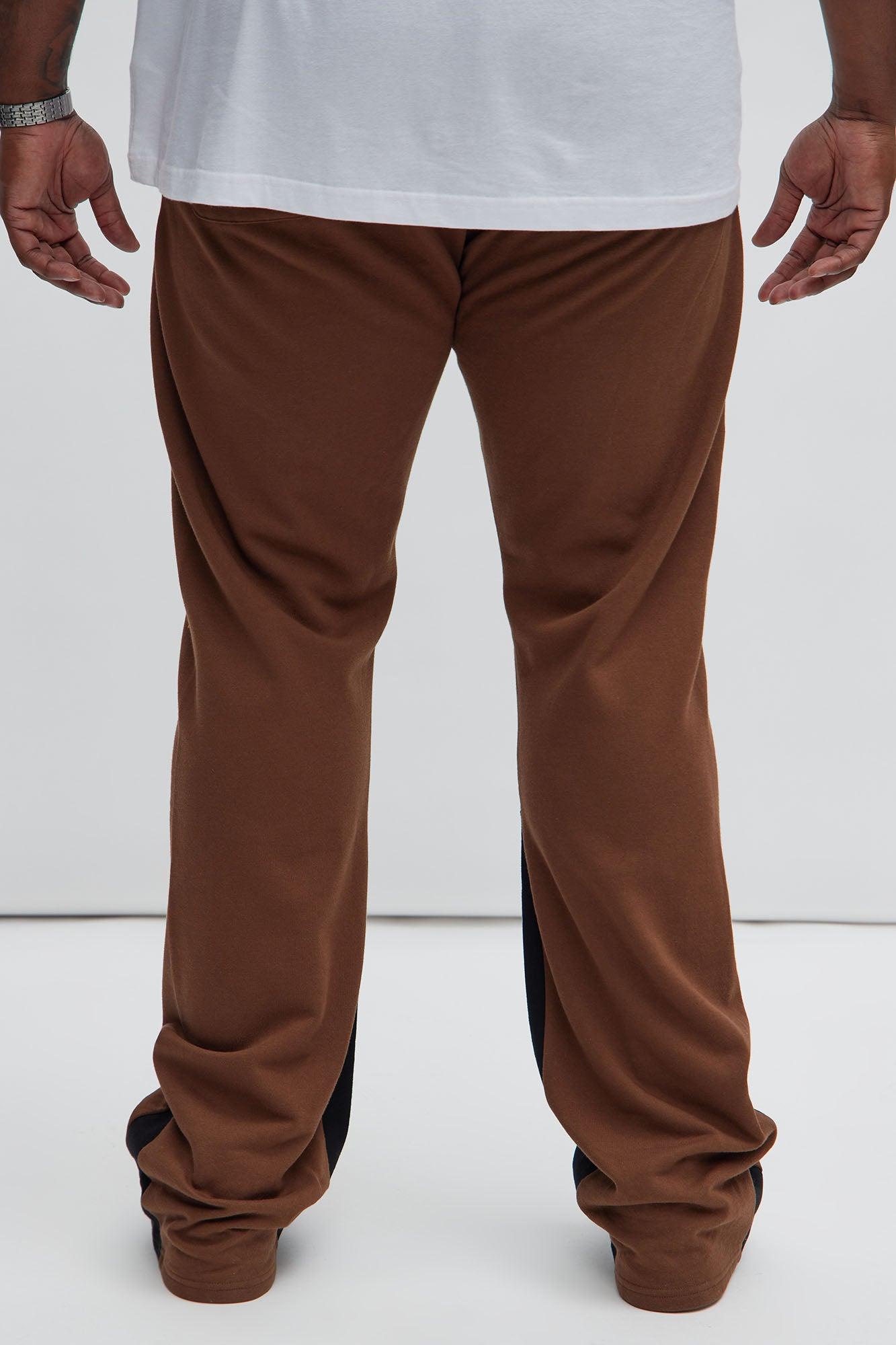 LA Scrap Art Sweatpant - Brown Product Image