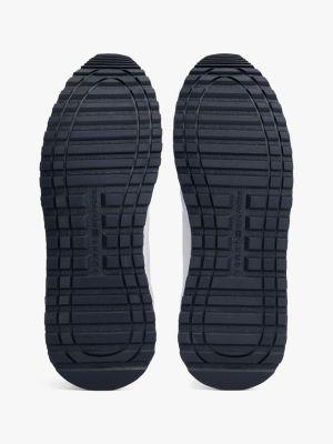 Signature Stripe Leather-Mix Sneaker Product Image