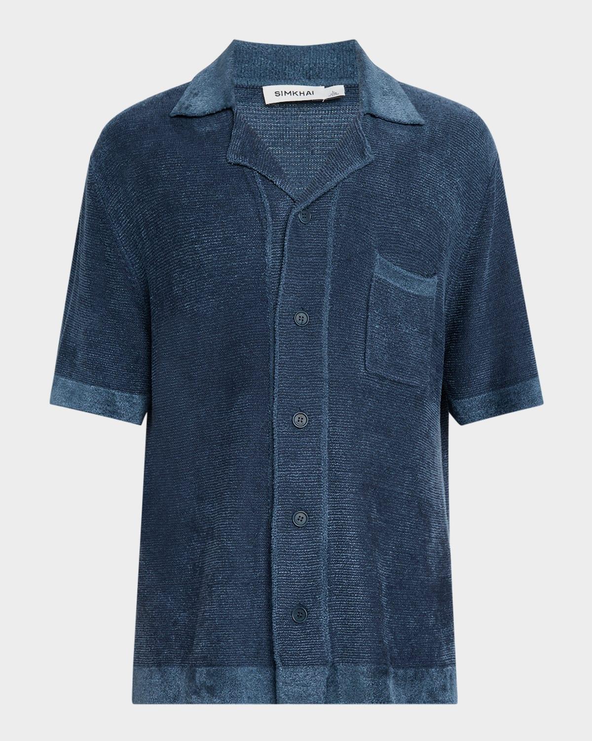 Men's Ozzie Terry Knit Camp Shirt Product Image
