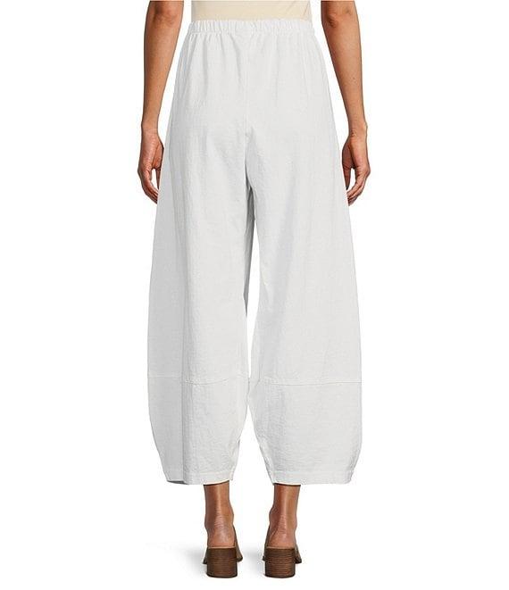 Bryn Walker Olivier Cotton Jersey Elastic Waist Lantern Leg Pants Product Image