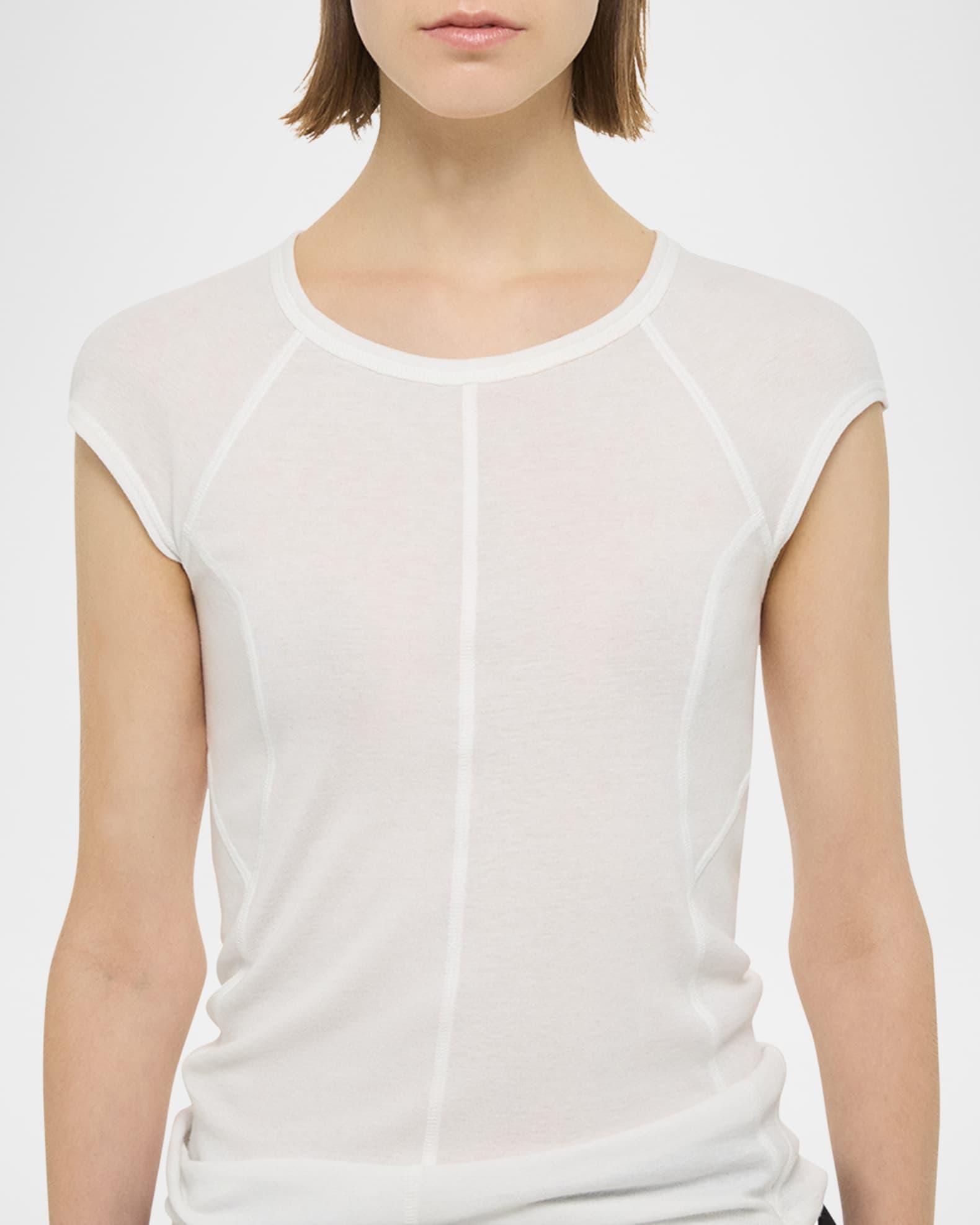 Cap-Sleeve Sport Tee Product Image