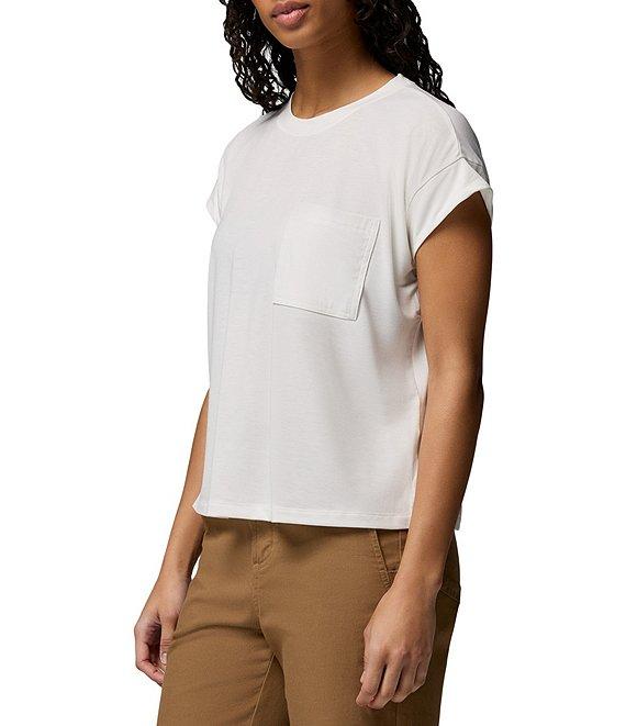 Columbia Daniela Falls Knit Crew Neck Short Sleeves Patch Pocket Tee Product Image