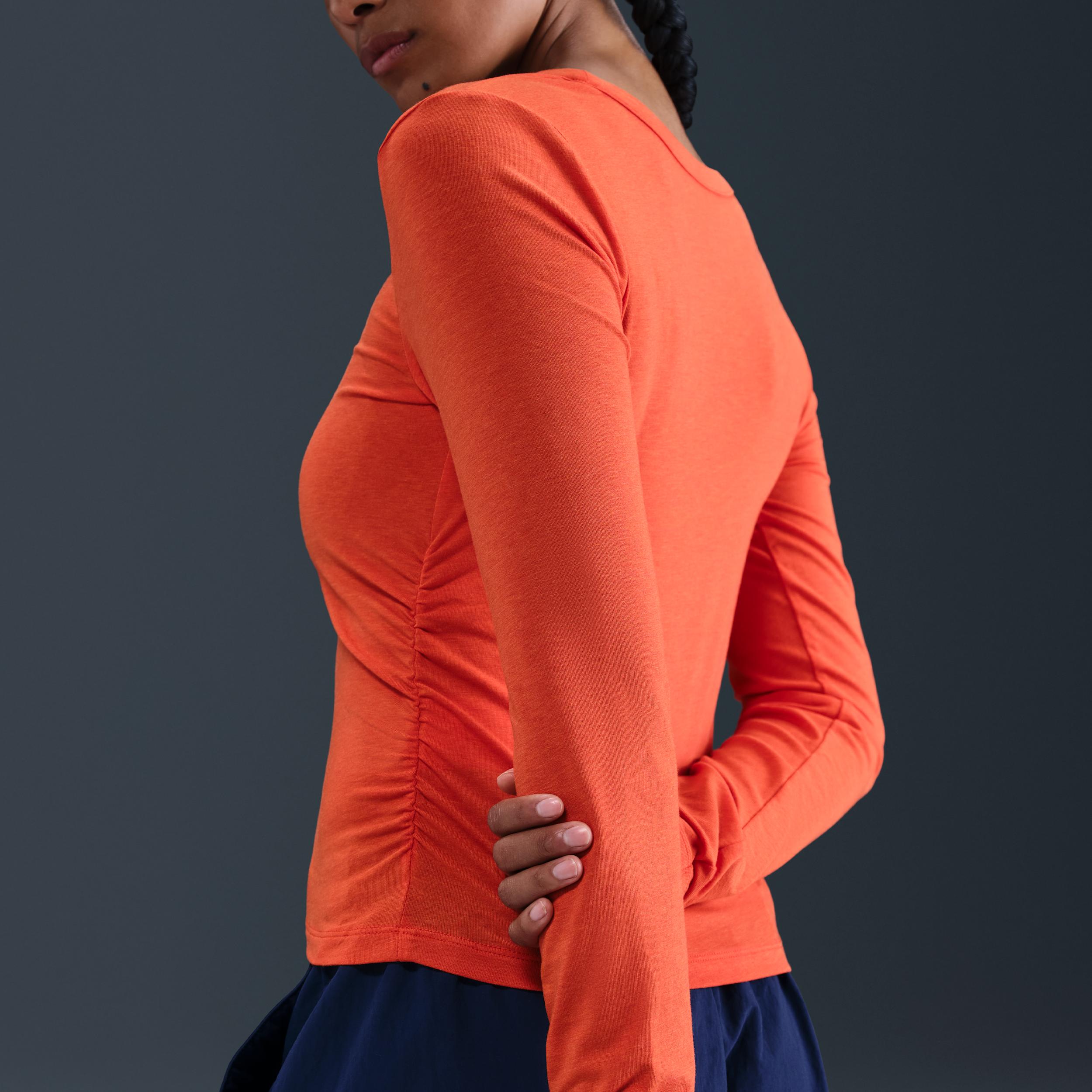 Womens Nike Sportswear Chill Knit Long-Sleeve Top | HV2399-633 Product Image