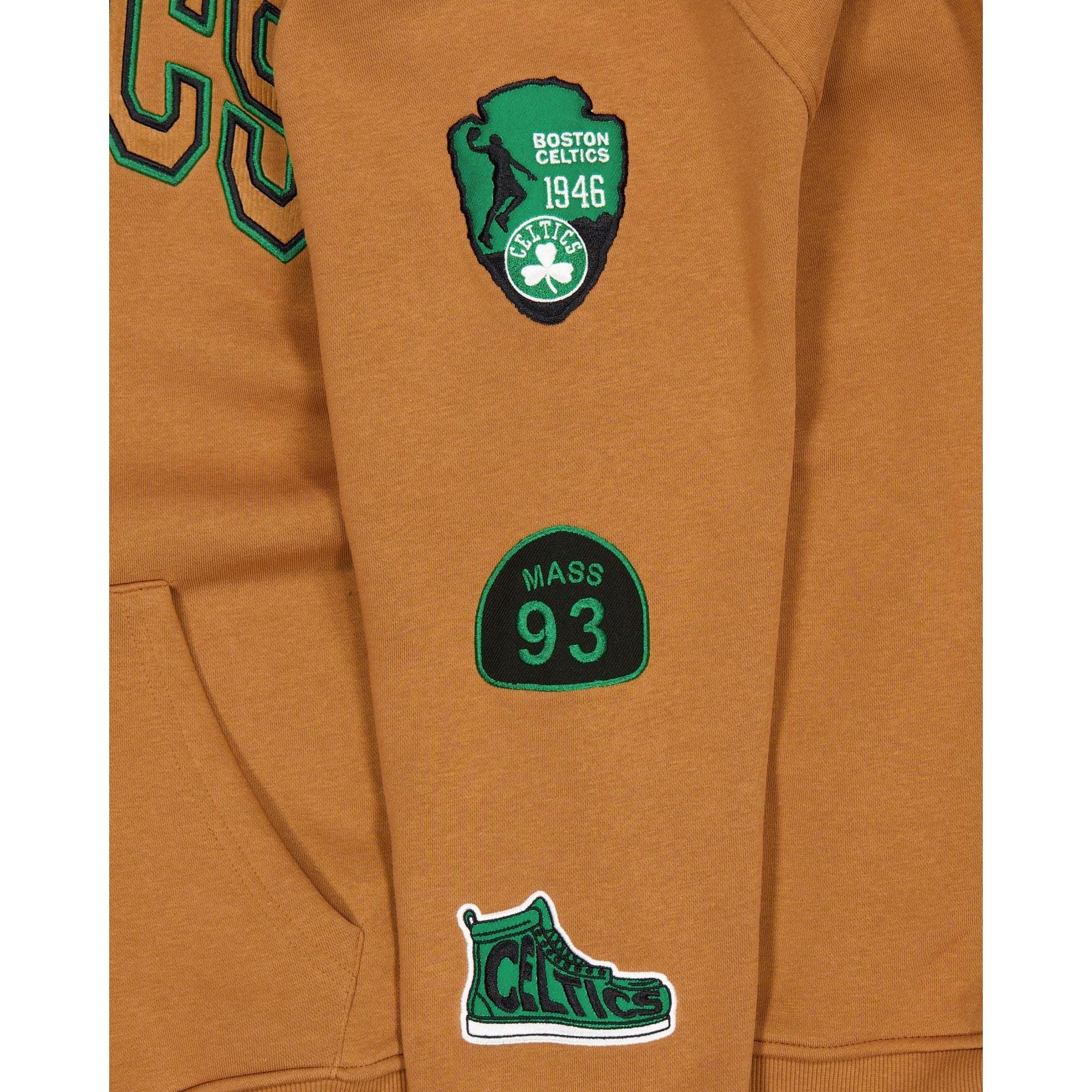 Boston Celtics 2025 All-Star Game Victory Grove Light Bronze Hoodie Male Product Image