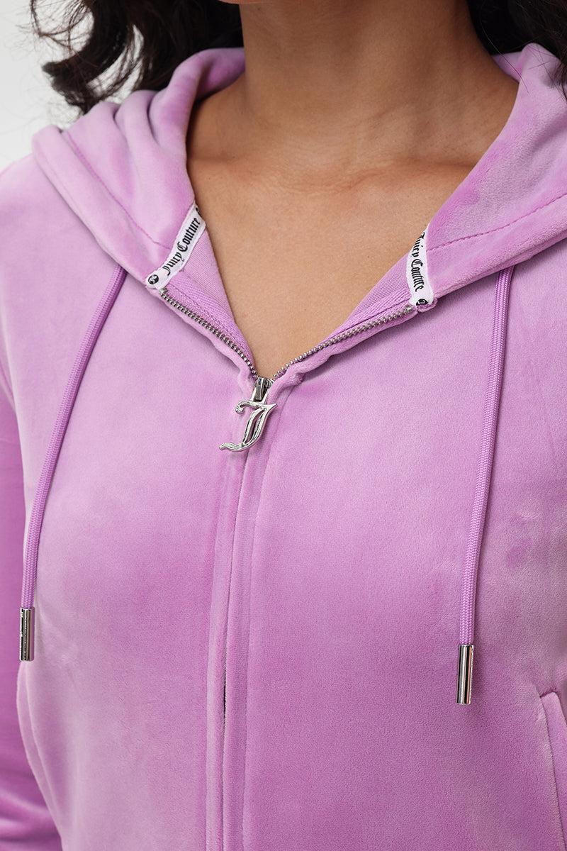 OG Big Bling Velour Hoodie Product Image