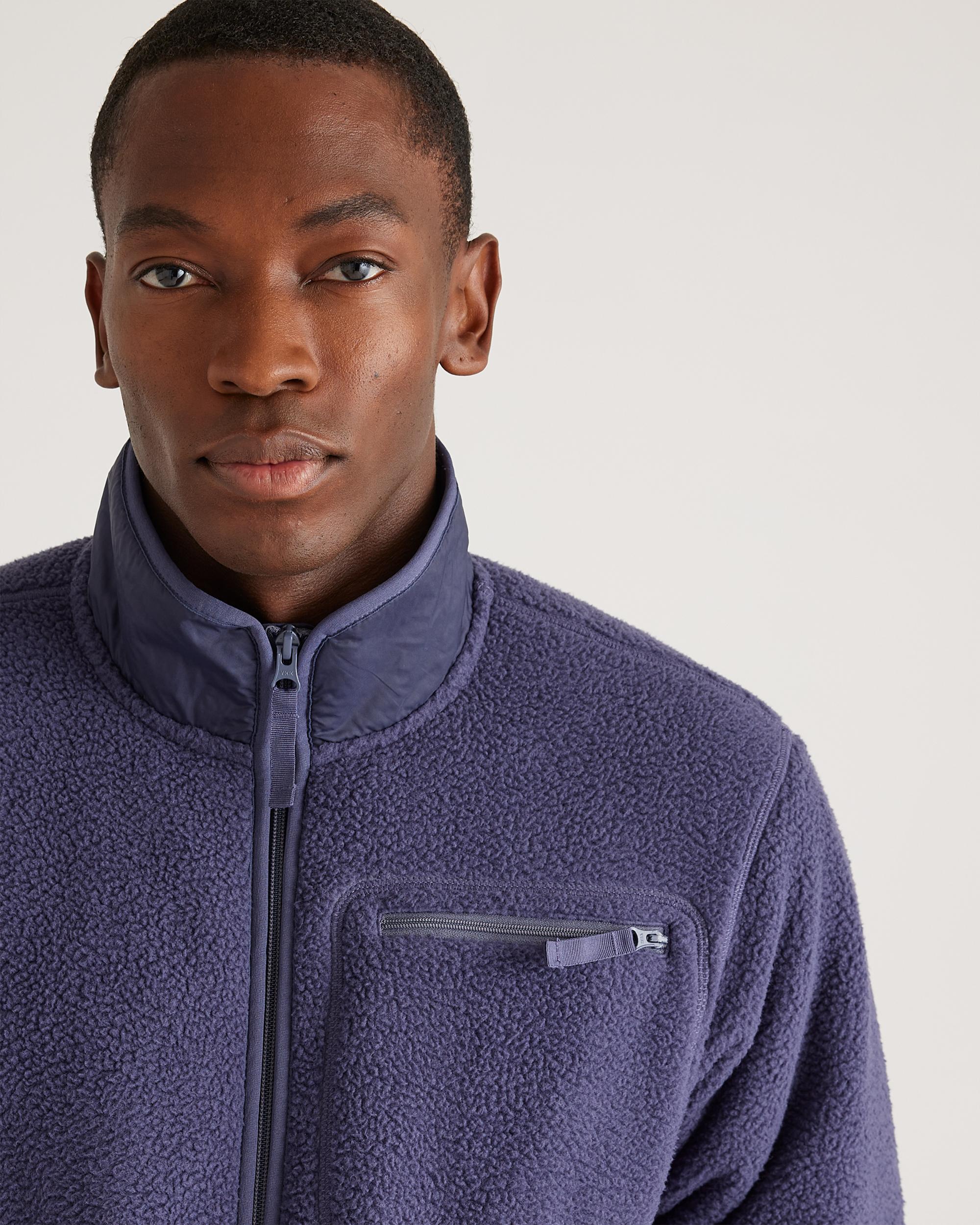 Quince | Men's Sherpa Full Zip Jacket 100% Polyester Product Image