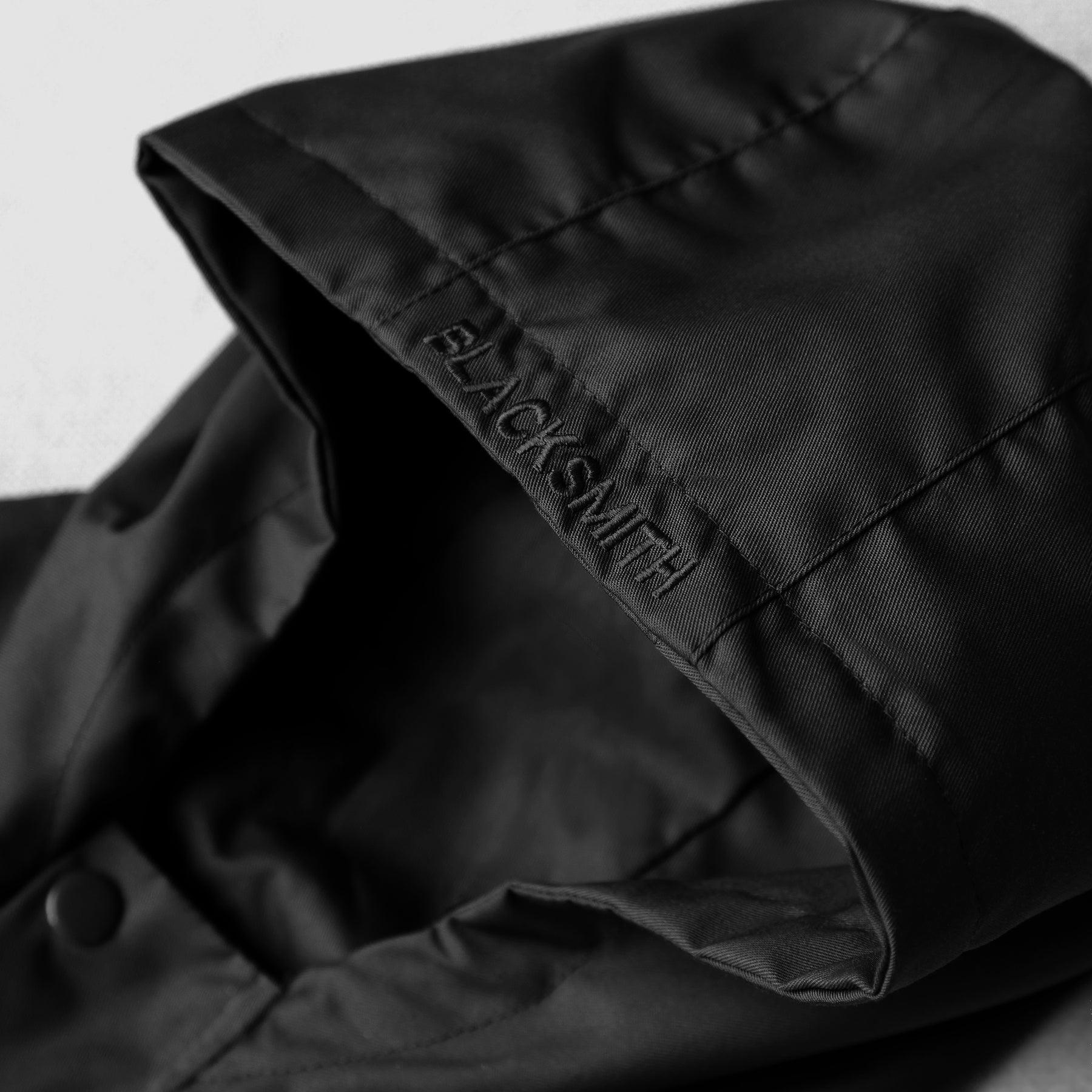 Blacksmith - Two Tone Corduroy/Canvas Pullover - Black Product Image