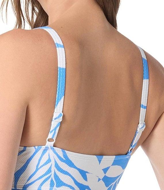 Beach House Letty Solid Crossover Texture Bikini Swim Bottom Product Image