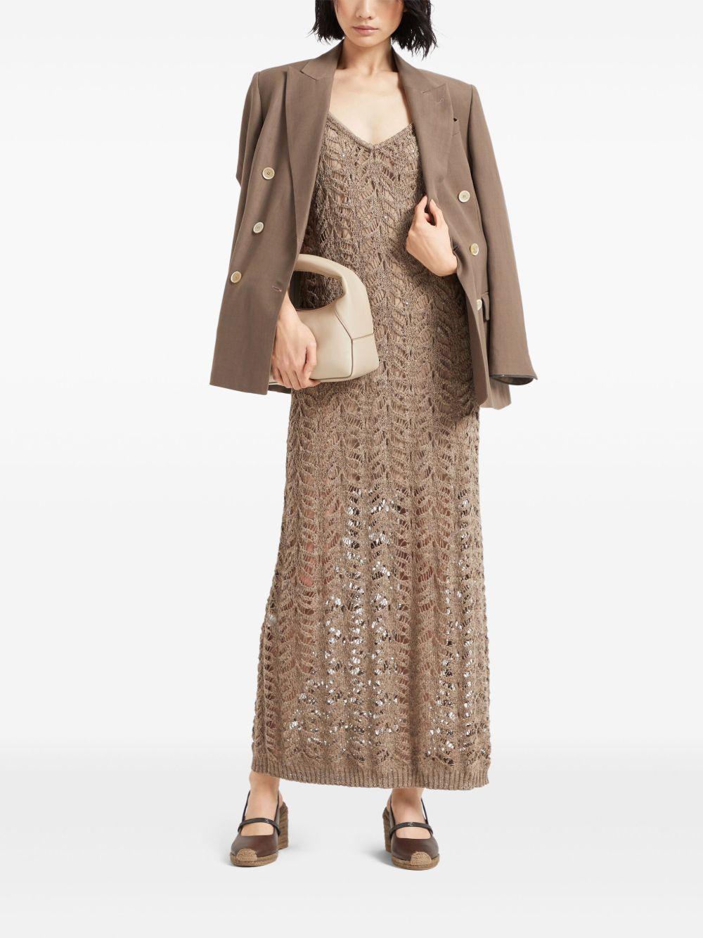 lace-patterned dress Product Image