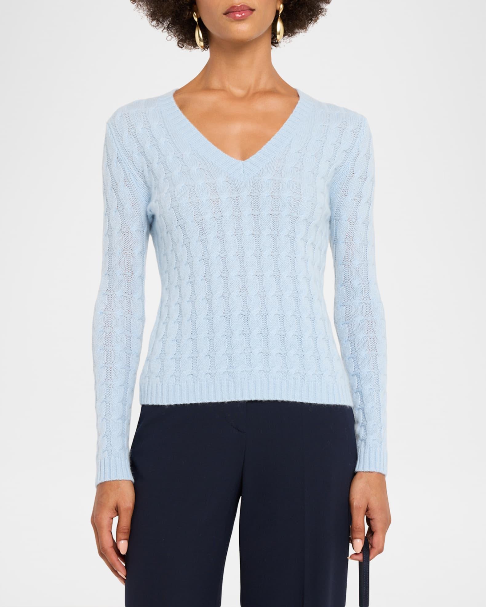 Cashmere Cable-Knit Sweater Product Image