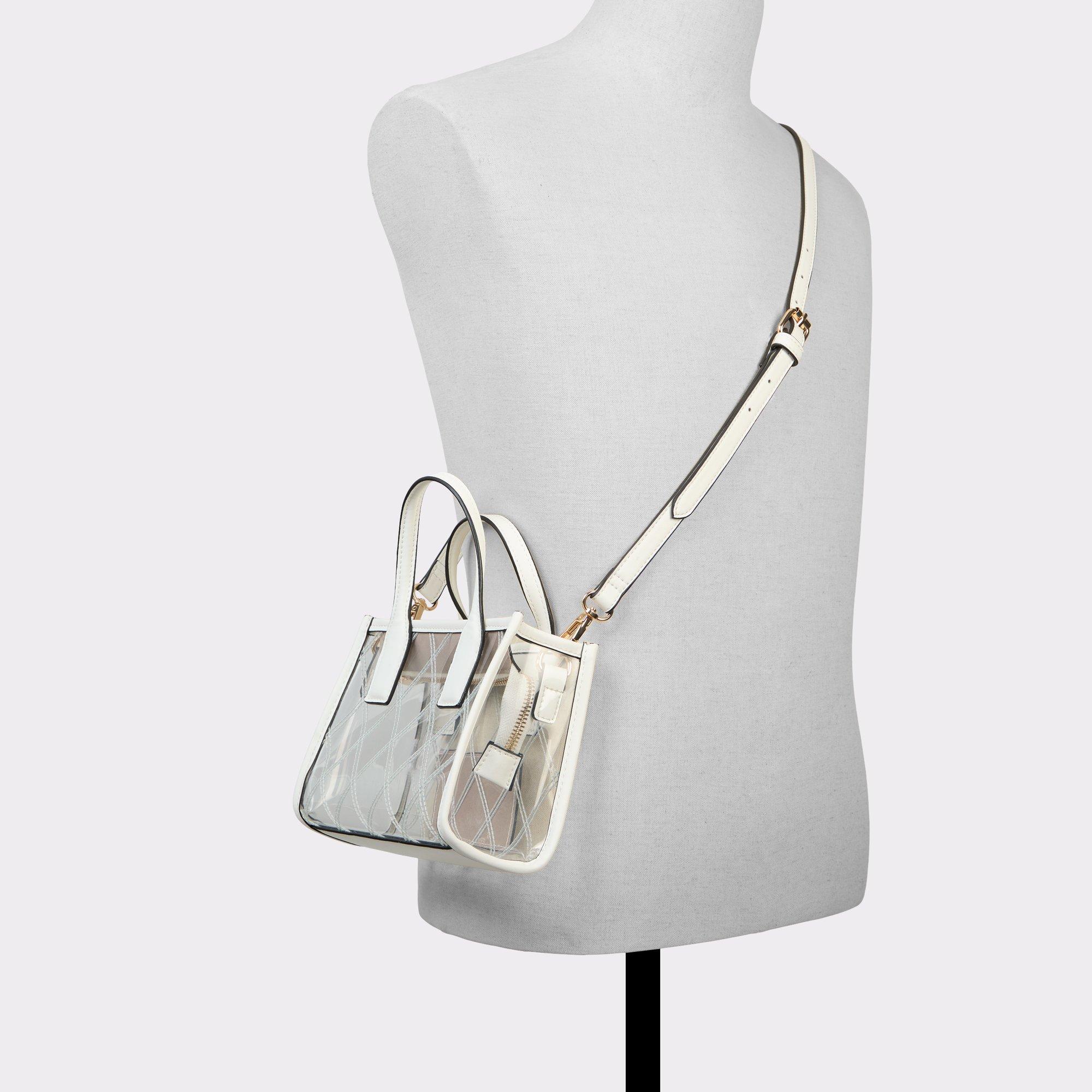 Tpuminiix White Women's Top Handle Bags | ALDO US Product Image