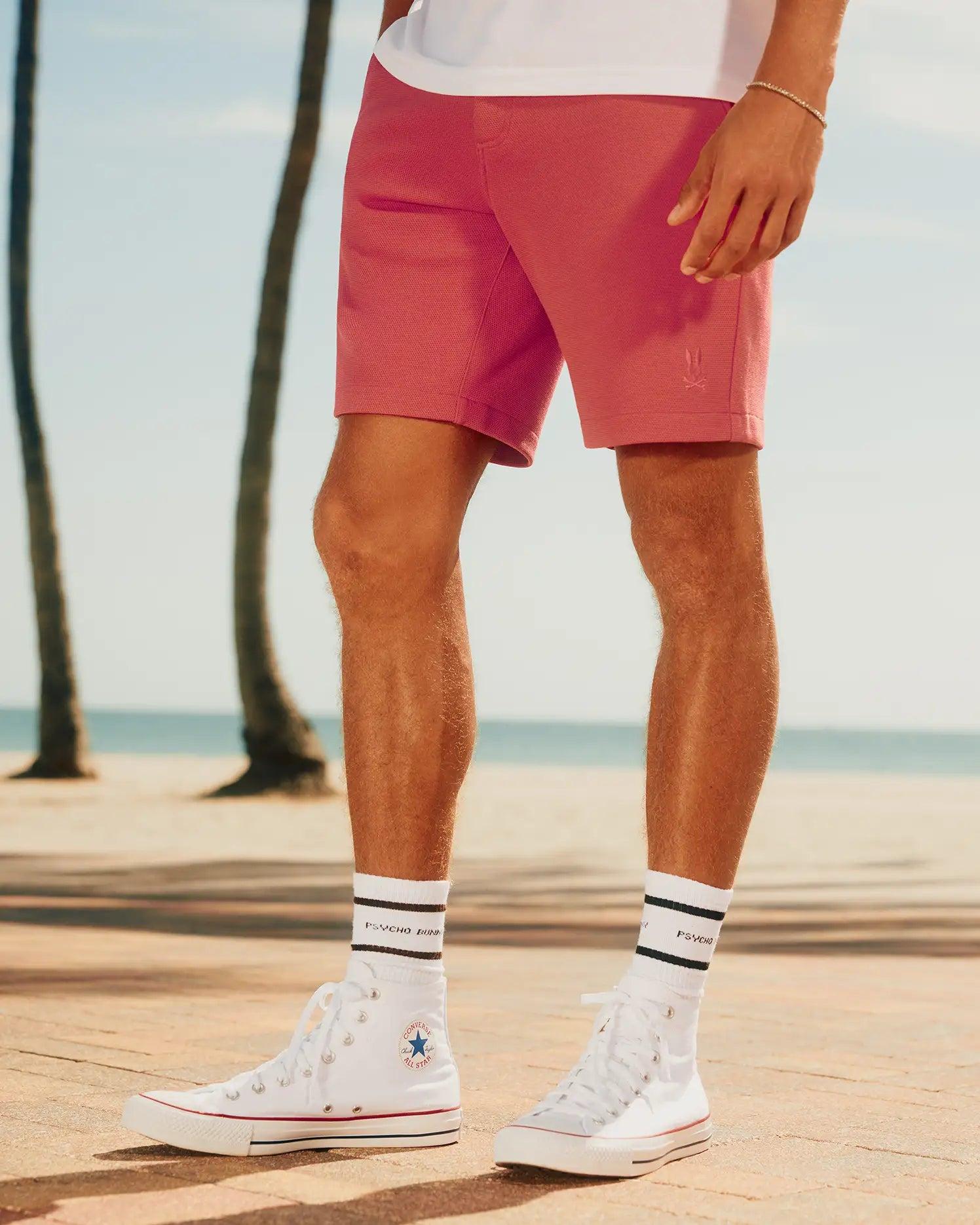 MENS SHIRO KNIT HONEYCOMB SHORT - B6R585F200 Male Product Image