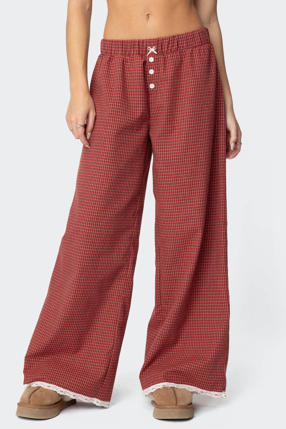 Dakota Plaid Pants Product Image