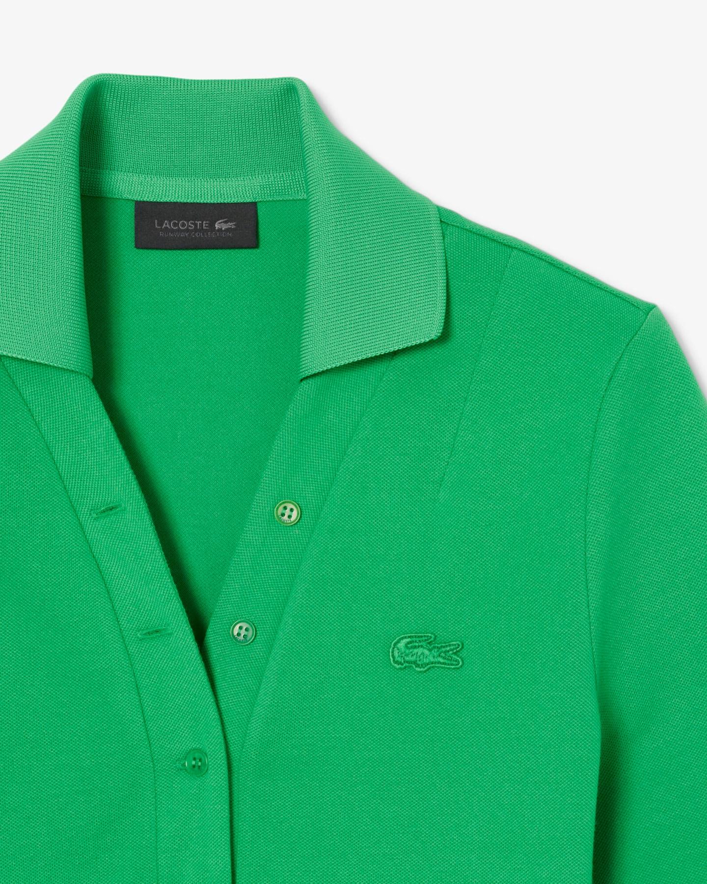 Runway Slim Fit Mini Piqué Polo Product Image