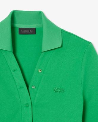 Runway Slim Fit Mini Piqué Polo Product Image