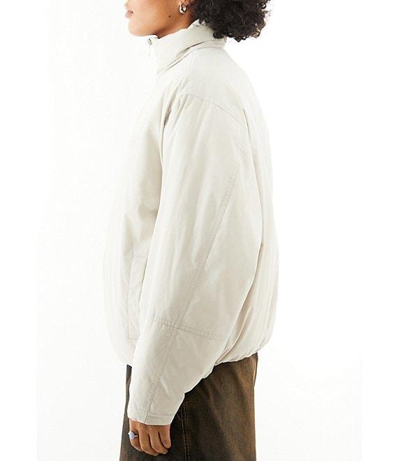 BDG Urban Outfitters Long Sleeve Washed Bomber Jacket Product Image